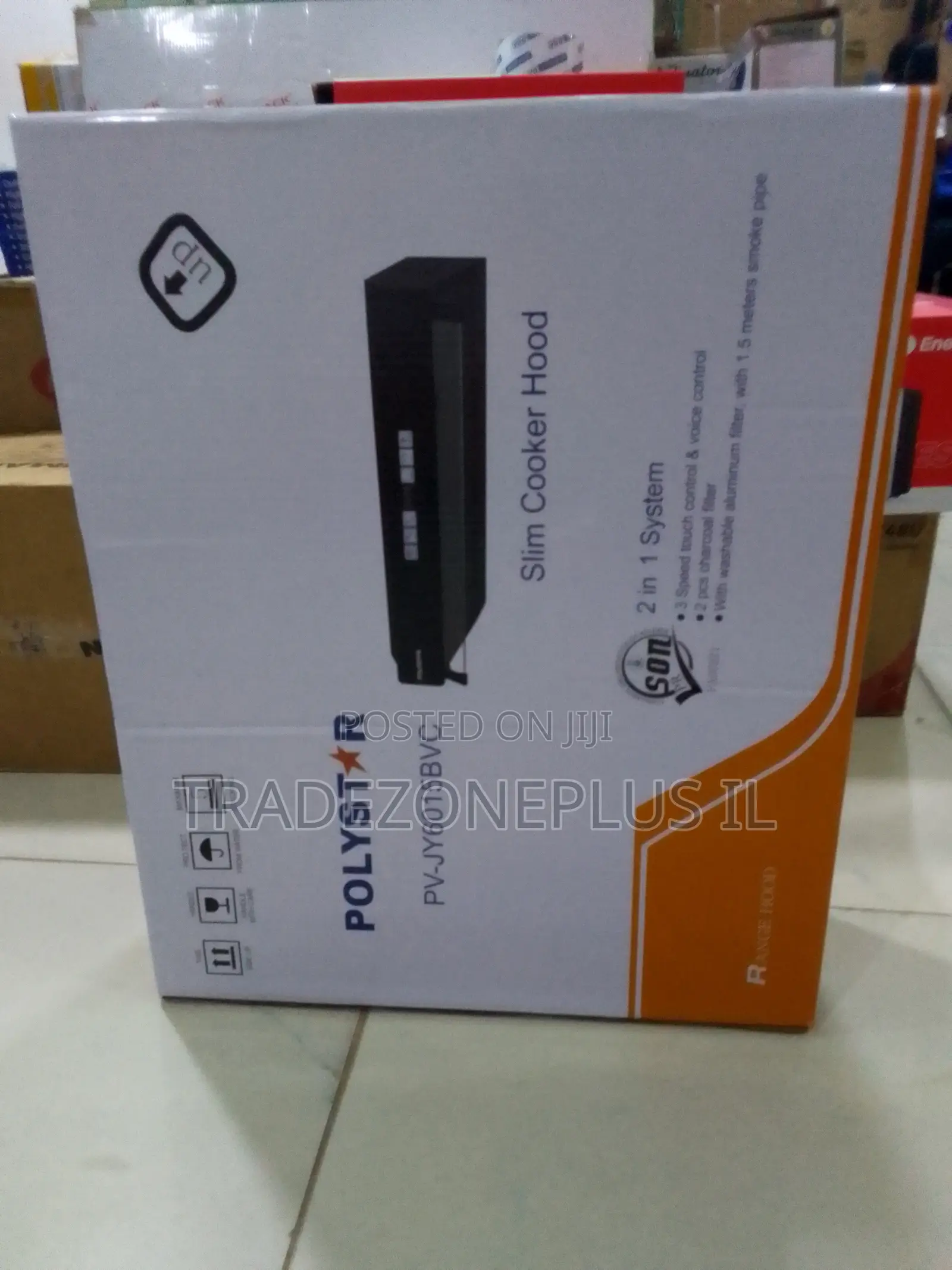60cm Smart Range Hood With Voice Control Hand Sensor