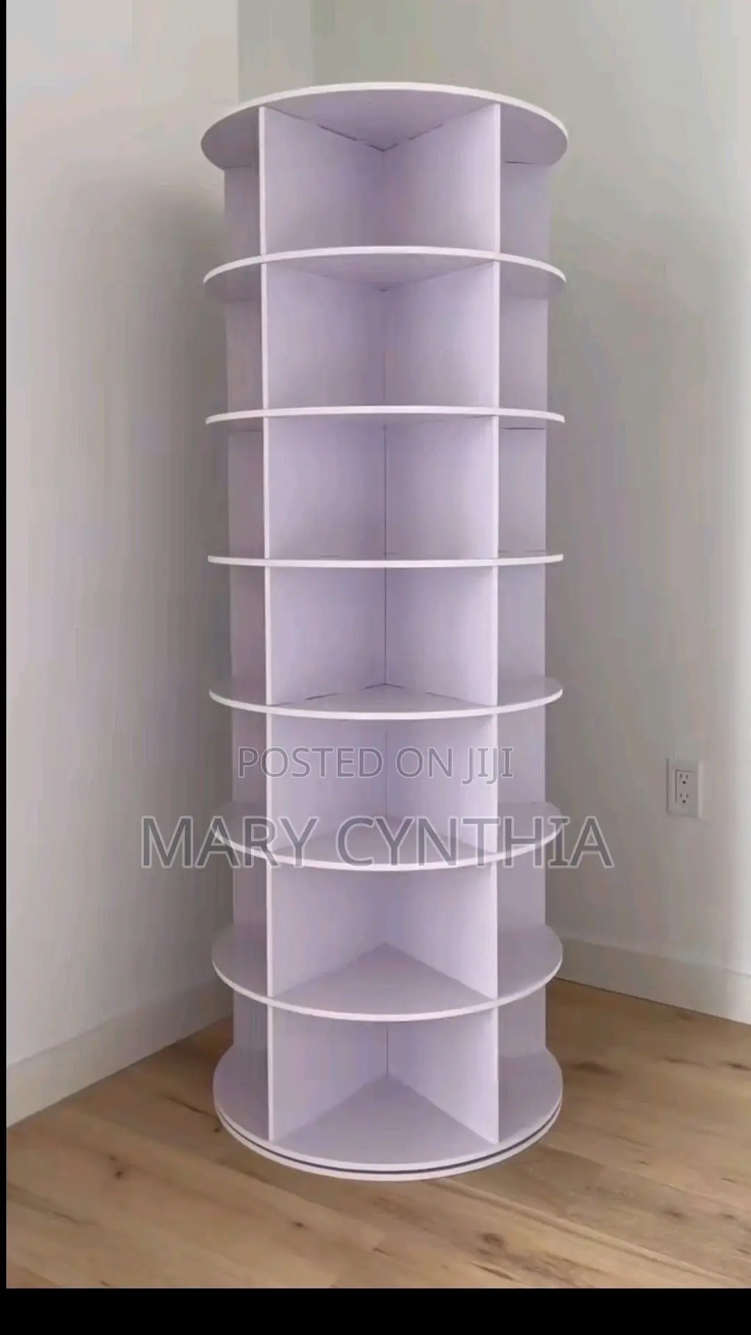 Rotating Shoe Rack