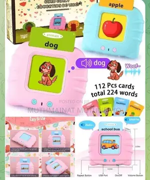 112pcs Card Kids Learning Device.