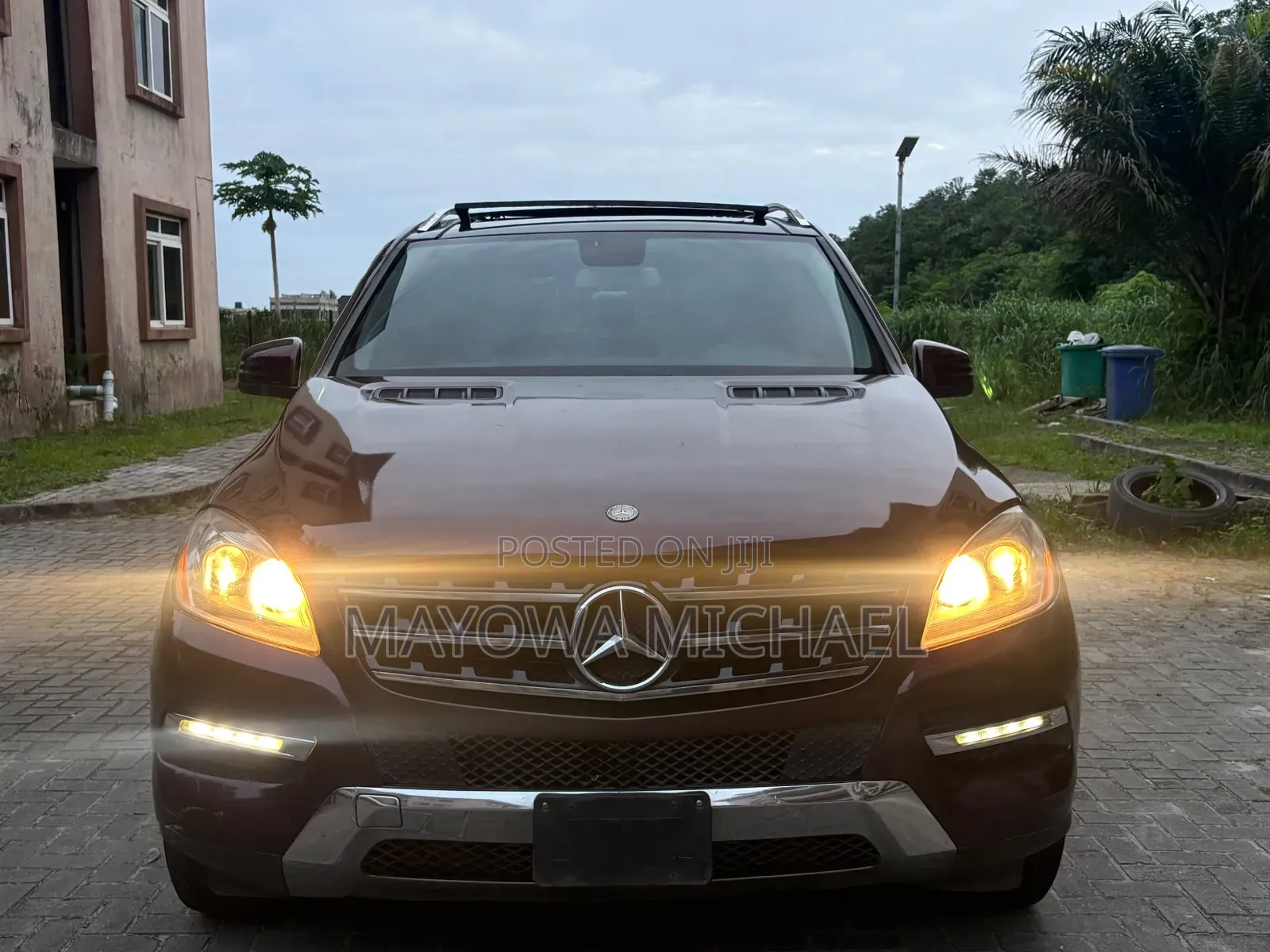 Mercedes-Benz M Class 2014 Brown