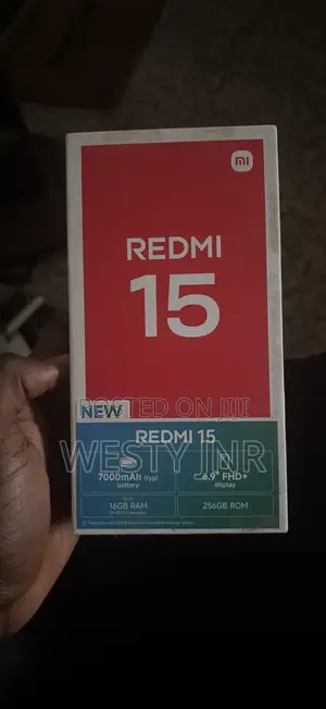 Xiaomi Redmi 15 256 GB Black