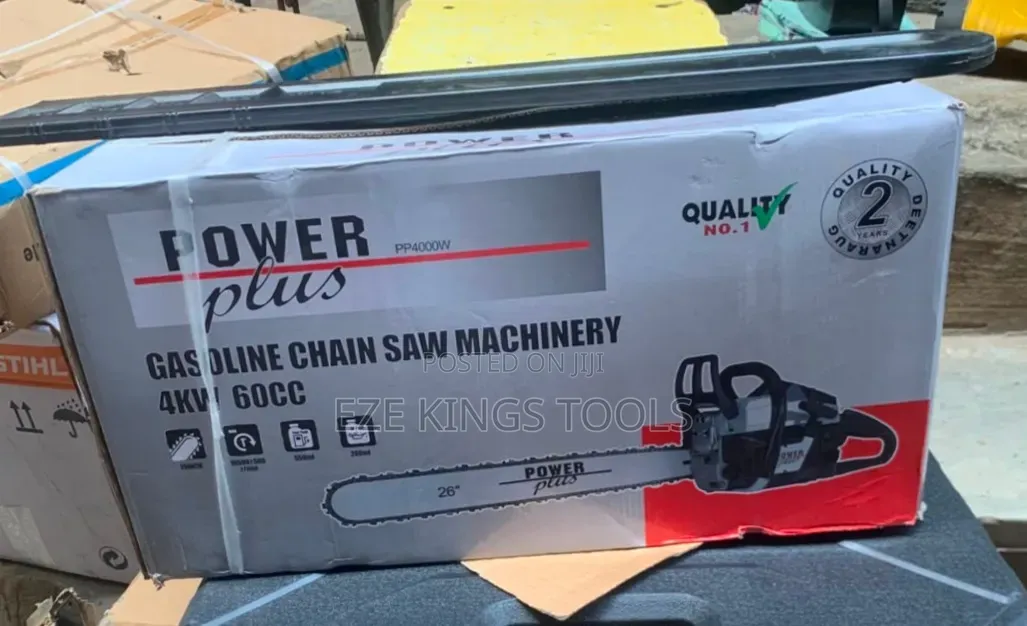 Power Plus Gasoline Chain Saw