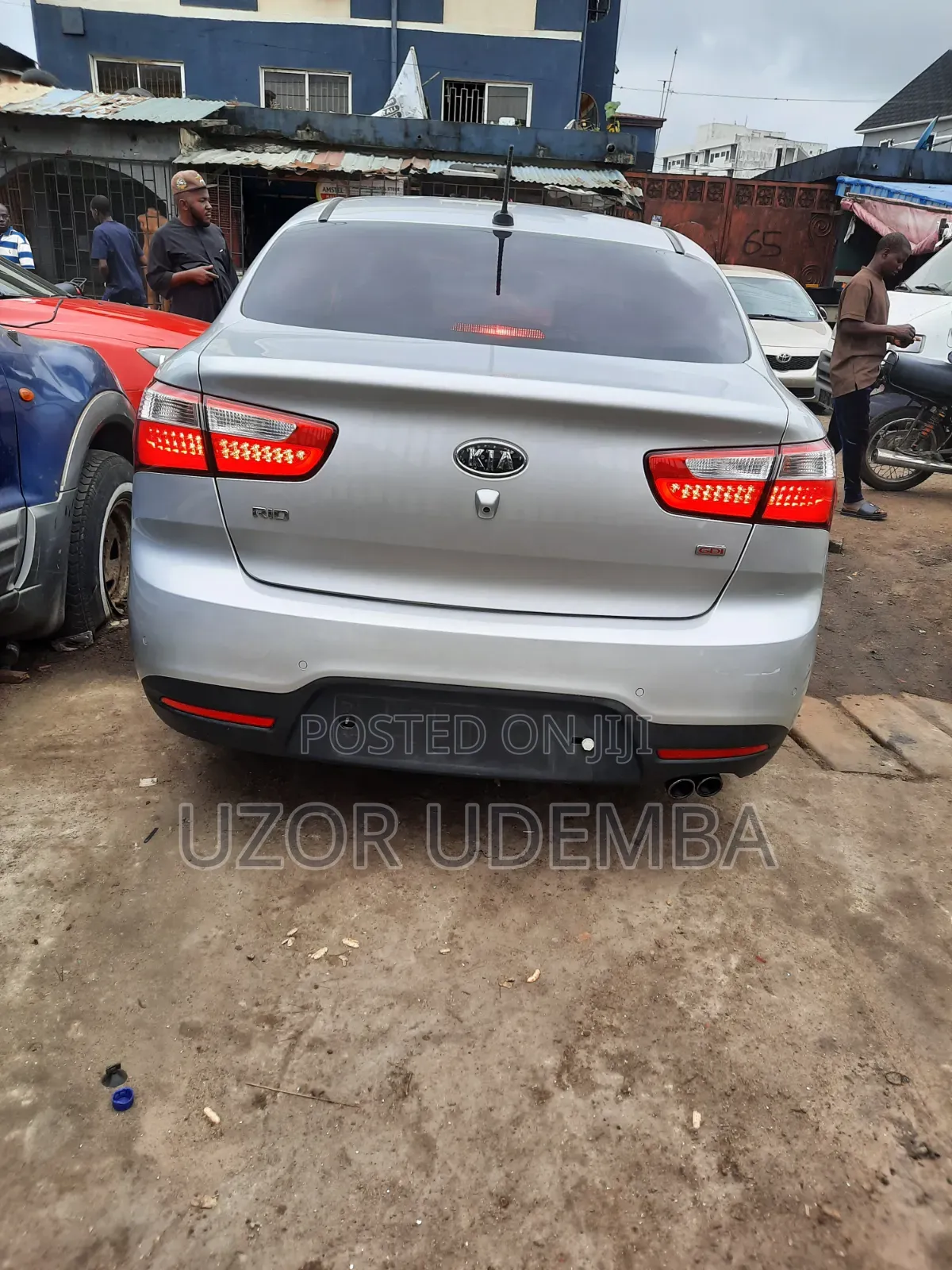Kia Rio 2011 Silver