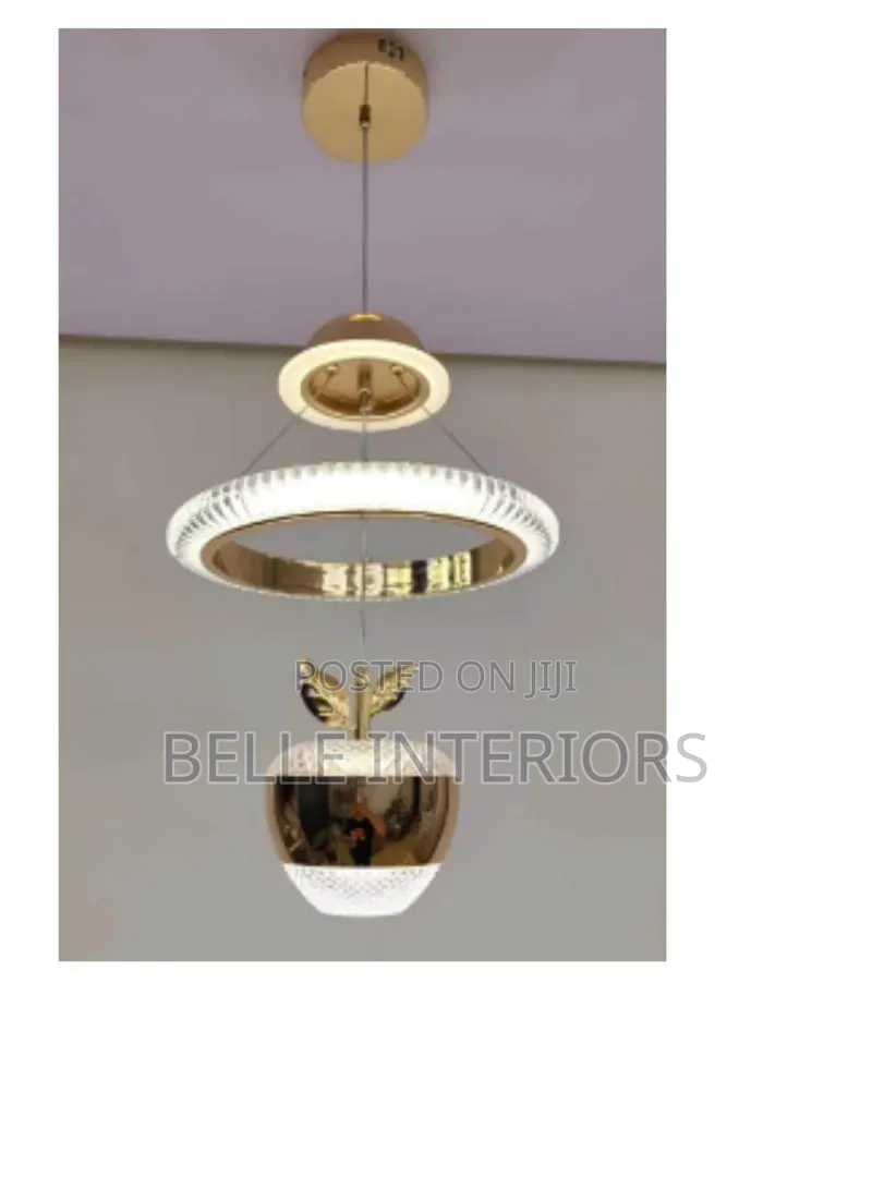 Modern Minimalist Led Pendant Light With High End Decorations