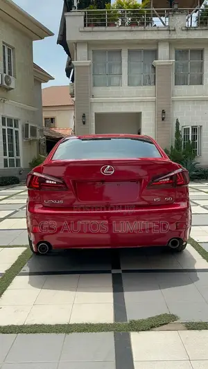 Lexus IS 250 2008 Red