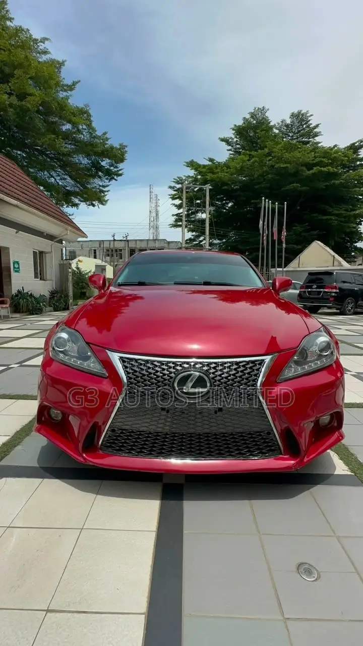 Lexus IS 250 2008 Red