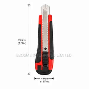 Large Auto-Lock Cutter Knife With Grip