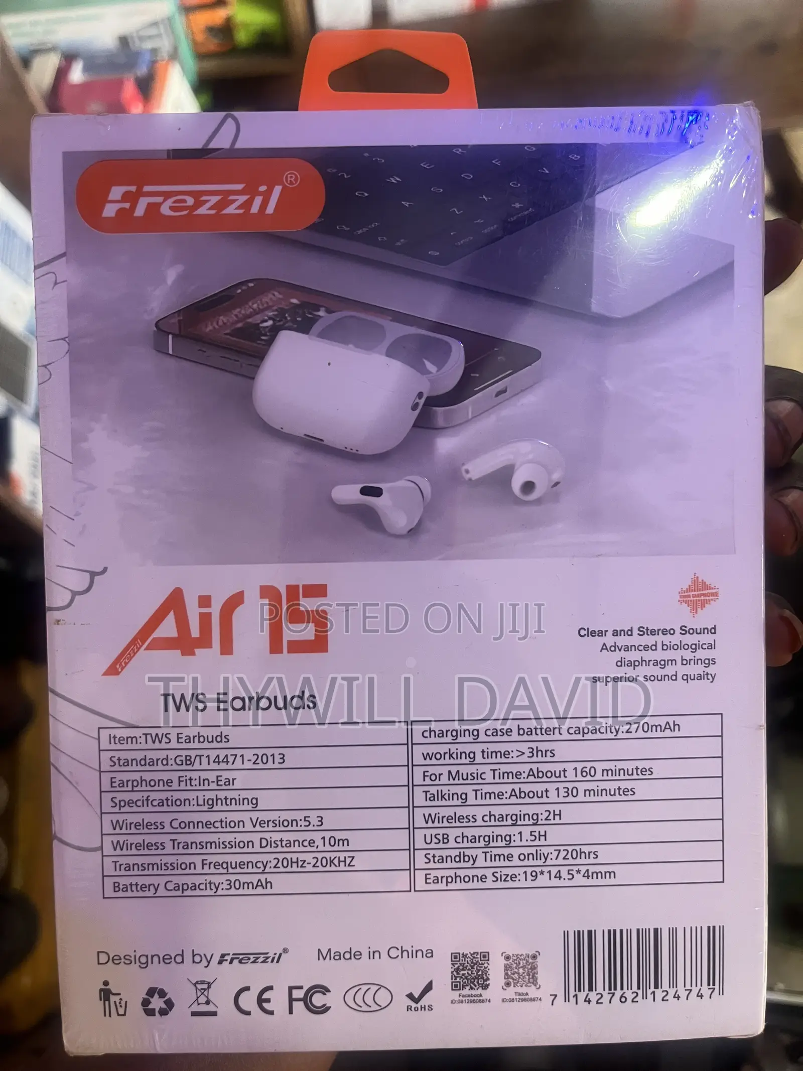 Frizzil Air 15 EarPod