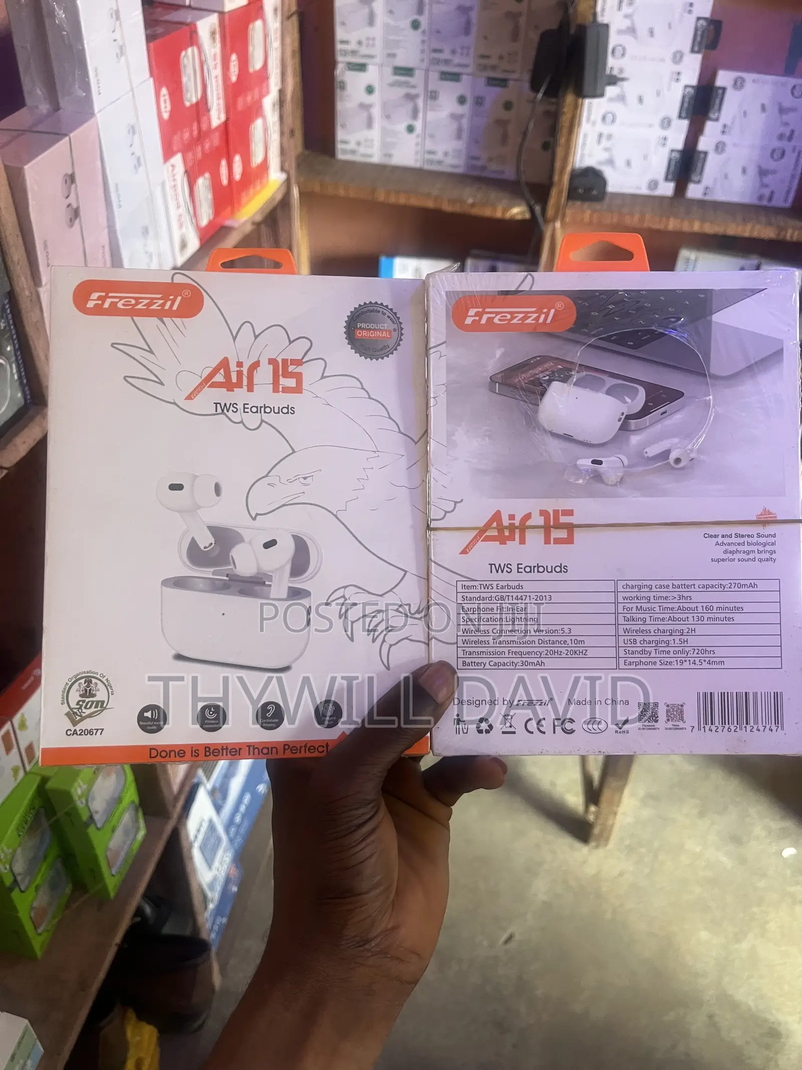 Frizzil Air 15 EarPod
