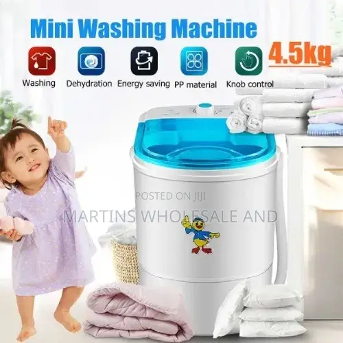 Portable Foldable Mini Washing Machine.