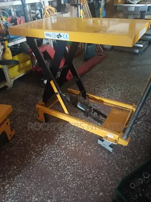 Scissor Lift Hydraulic Platform Table 500kg, Height 3ft