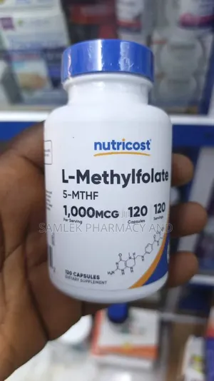 Nutricost L-Methylfolate 1,000mg, 120 Capsules (5-Mthf)