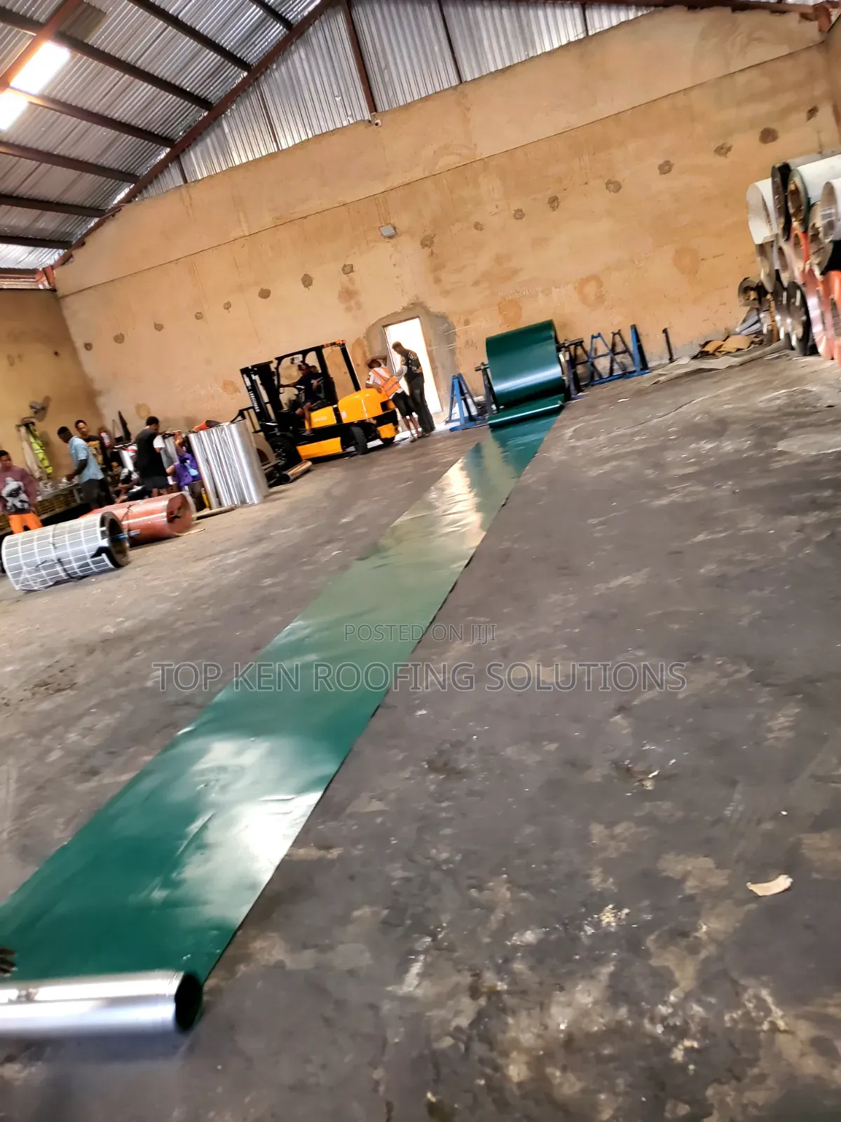 Bush Green 0.55mm Thickness Sheet