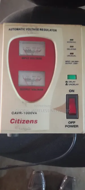 Citizens CAVR-1000VA Stabilizer. Automatic Voltage Regulator