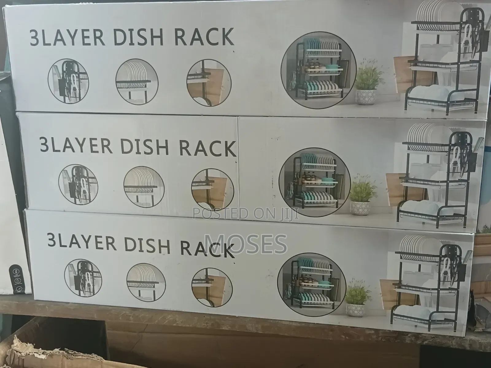 3 Layer Dish Rack