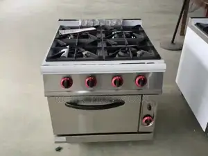 Four Burner Gas/Electric Cooker With Oven