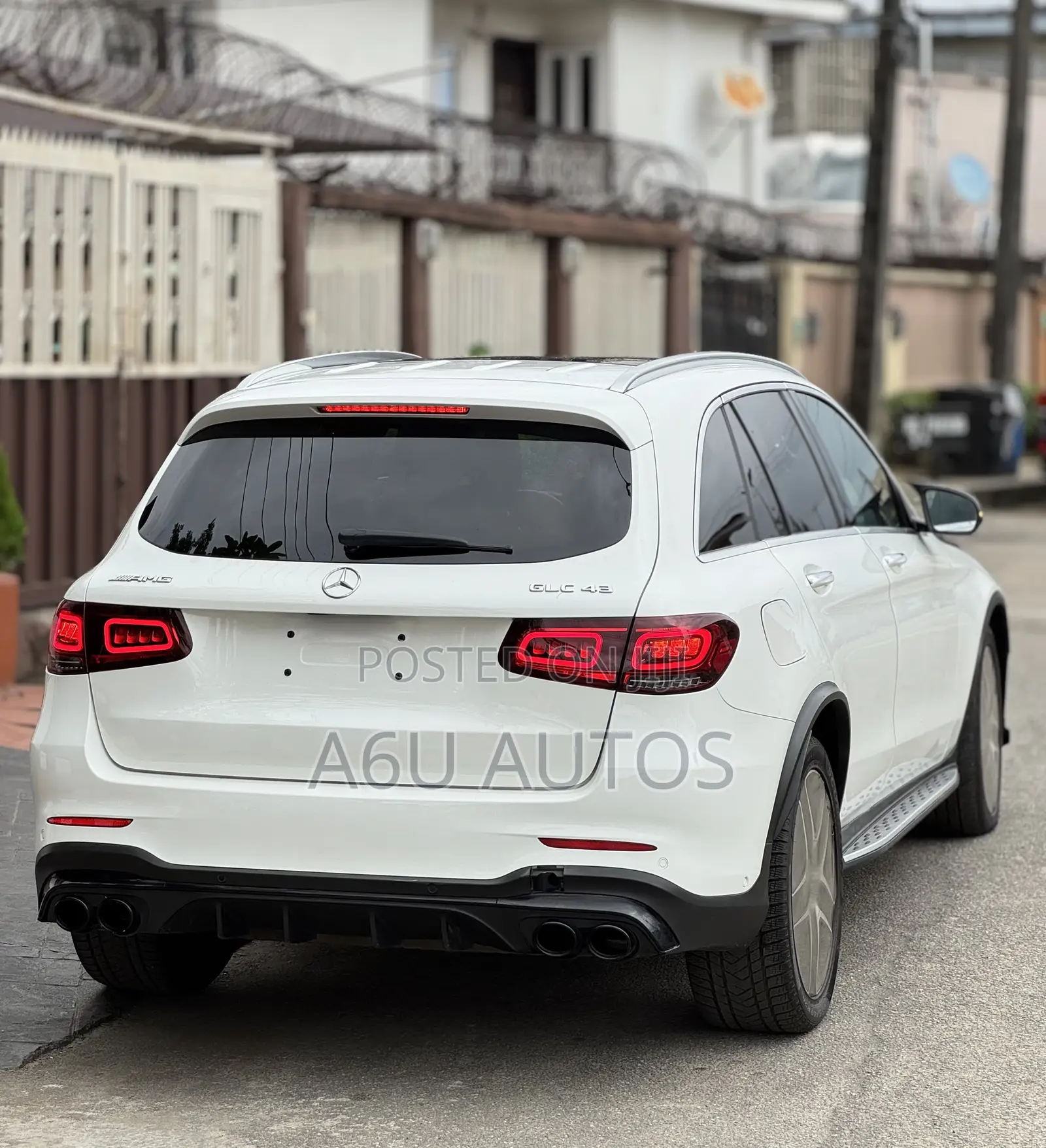 Mercedes-Benz GLC-Class 2021 White