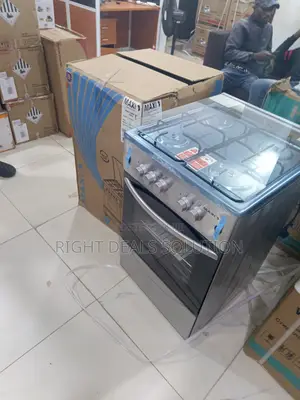 Maxi 4-Burner Gas Cooker With Oven