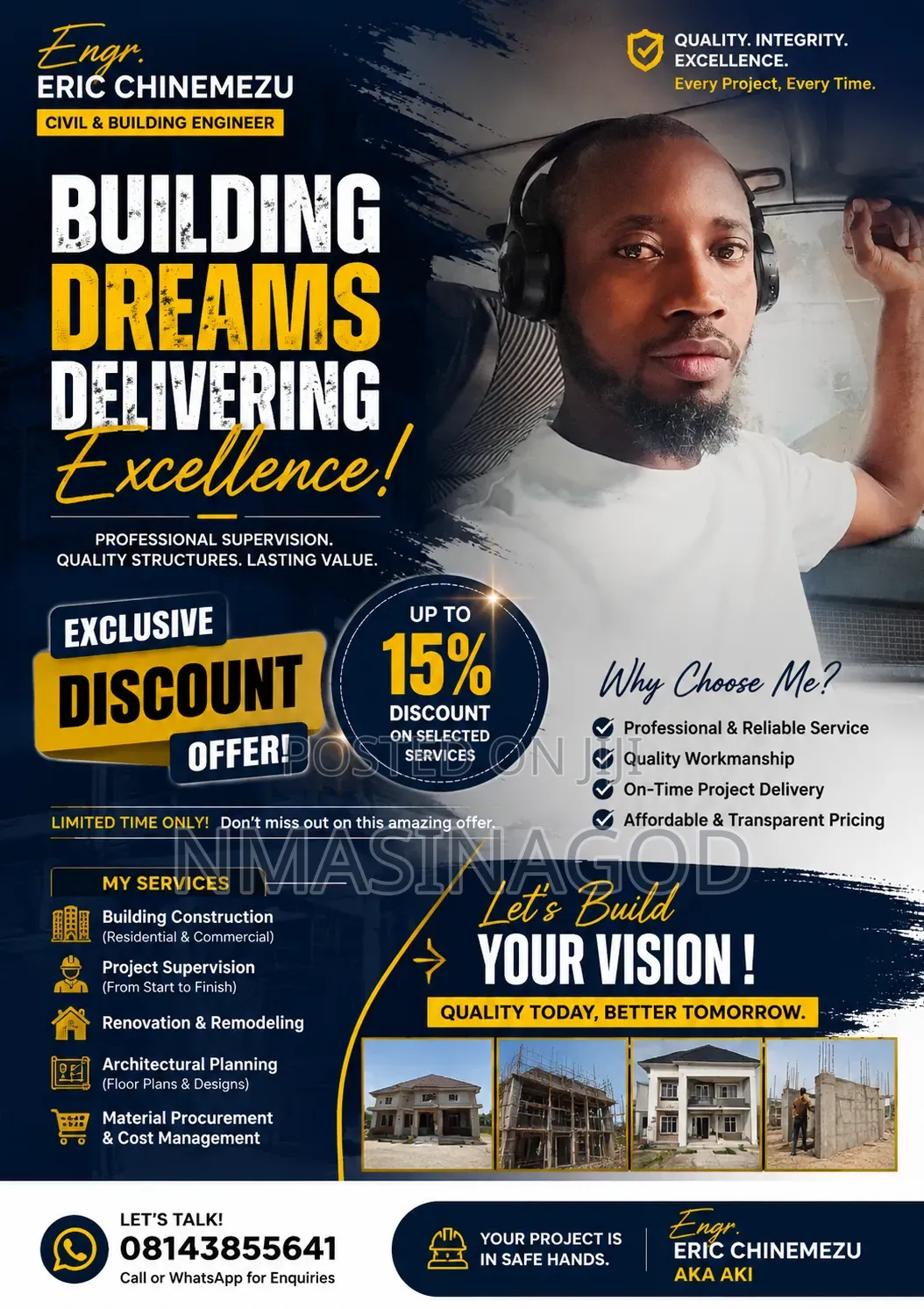Quality Building Contractor Jobs Service