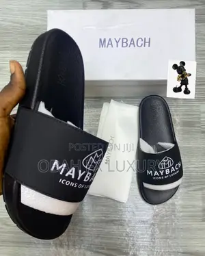 Black Maybach Slides | Now Available in Store