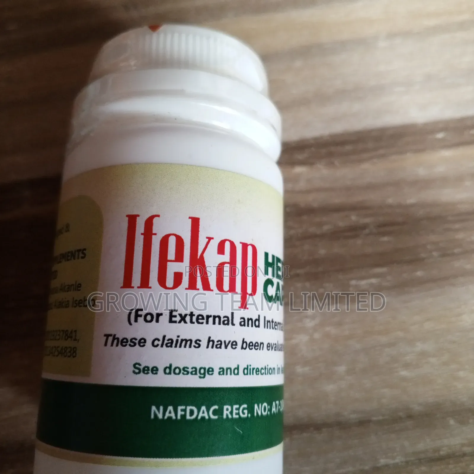 Ifekap Helps Fight Infection