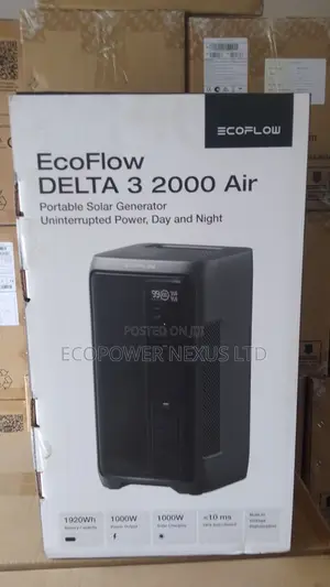 Ecoflow Delta 3 2000 Air 960Wh Portable Power Station