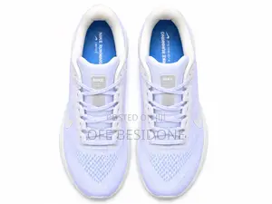 White Nike Vomero 17 Running Shoes