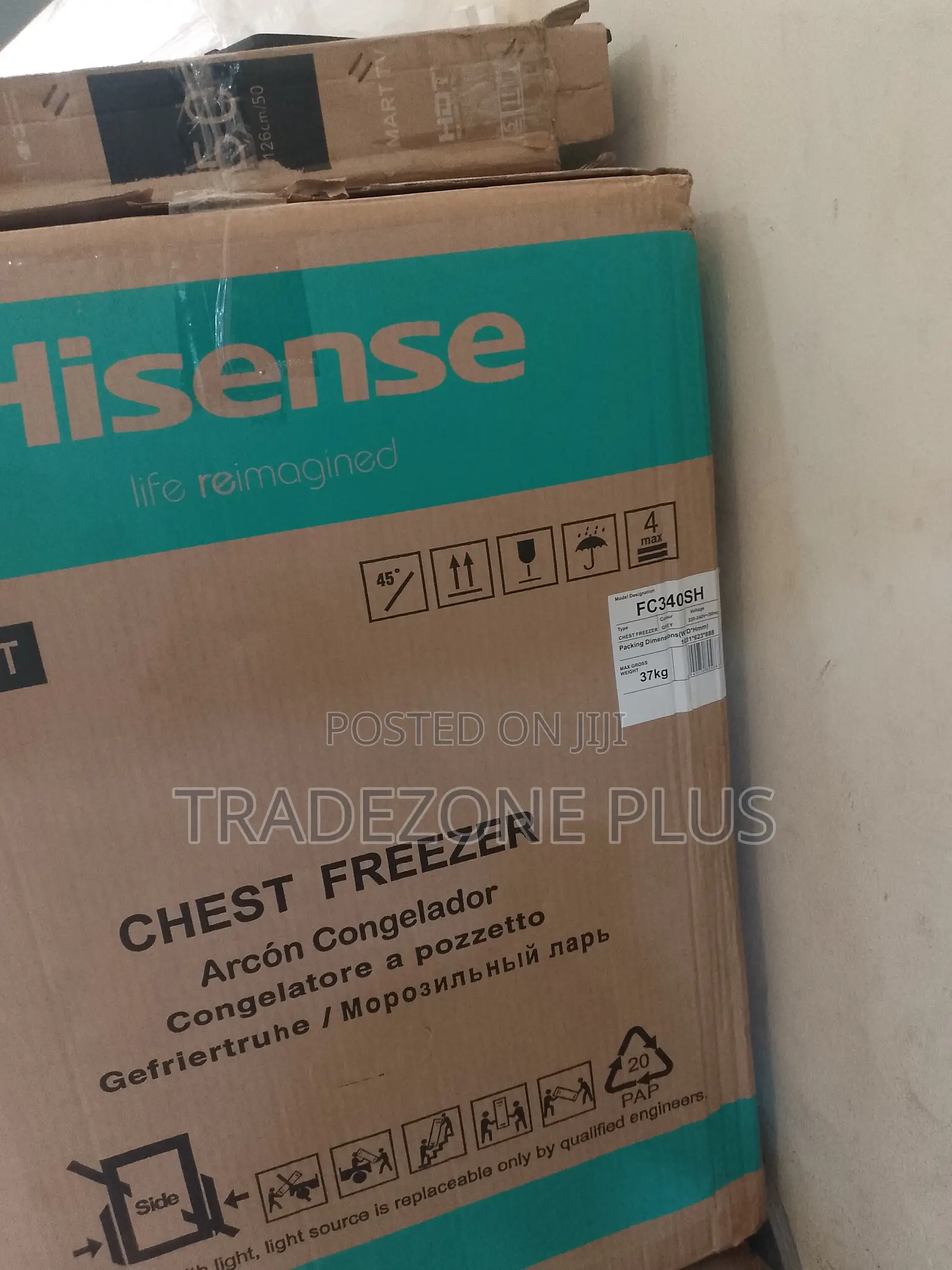HisensFC340SH Chest Freezer – Strong Performance Ample Storage