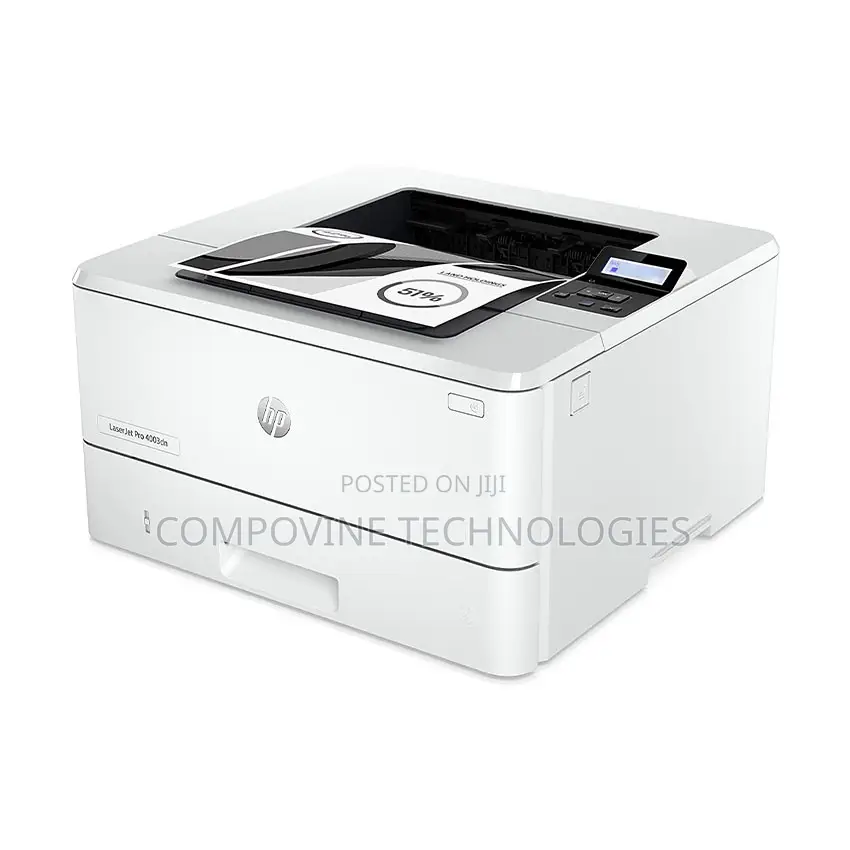 HP LaserJet 4003DN Print Duplex Network Black Printer