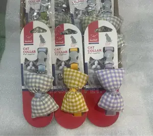 Nunbell Cat/Puppy Bell Collar With Puffed Bow Tie
