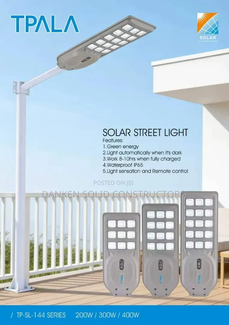 Tpala Solar Streetlight