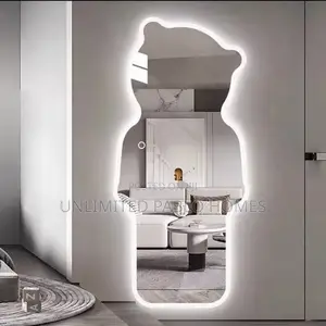 Teddy Bear Mirror With LED Lights