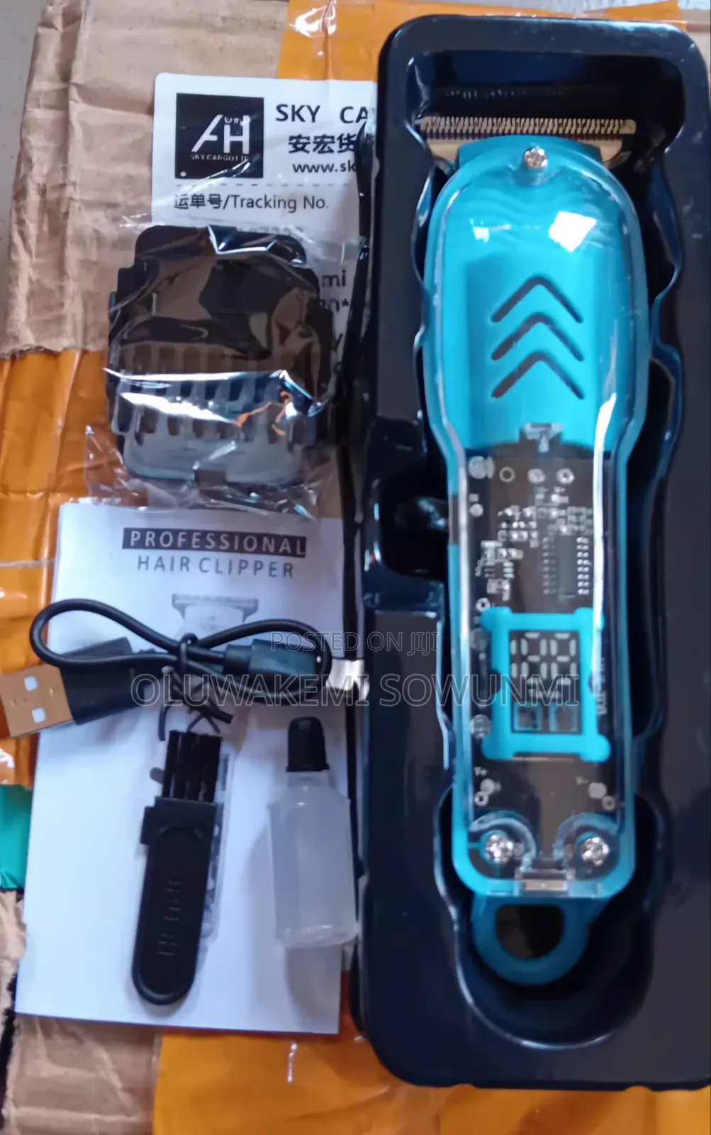 Rechargeable Digital Hair Clipper