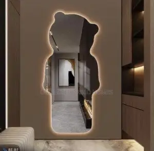 Teddy Bear Mirror With LED Lights