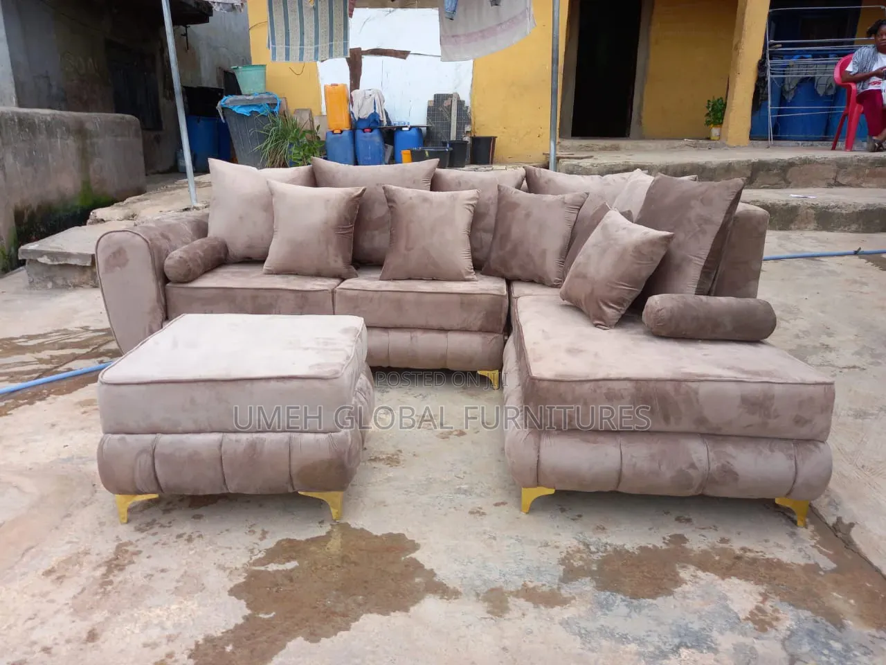 Quality L Shape With Single