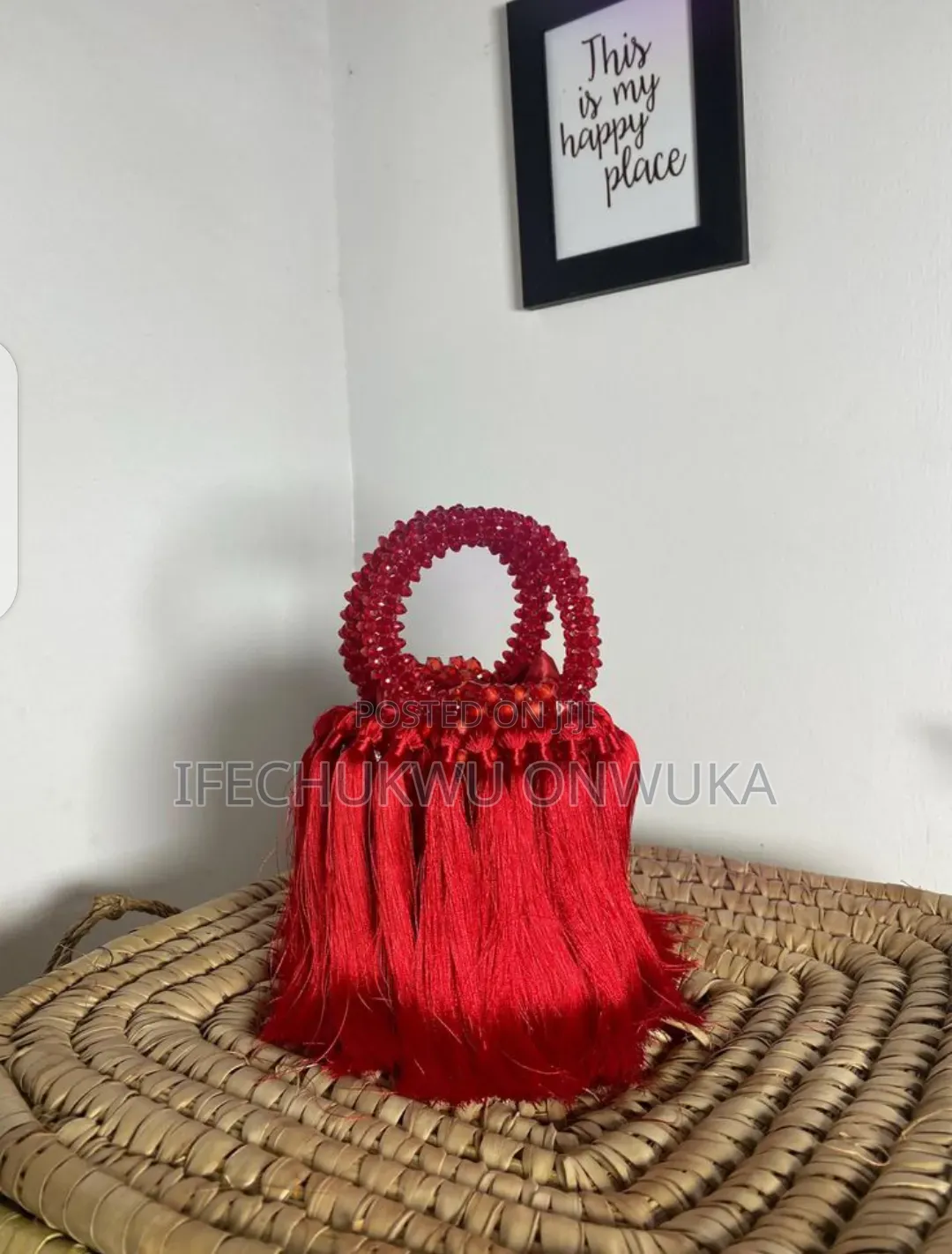 Tassel Bead Bag