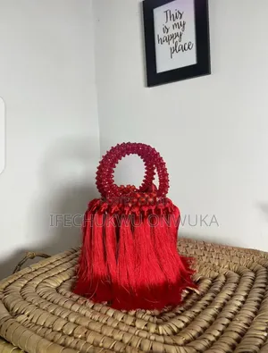 Tassel Bead Bag
