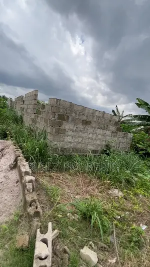 An Uncompleted Building on a Half Plot of Land