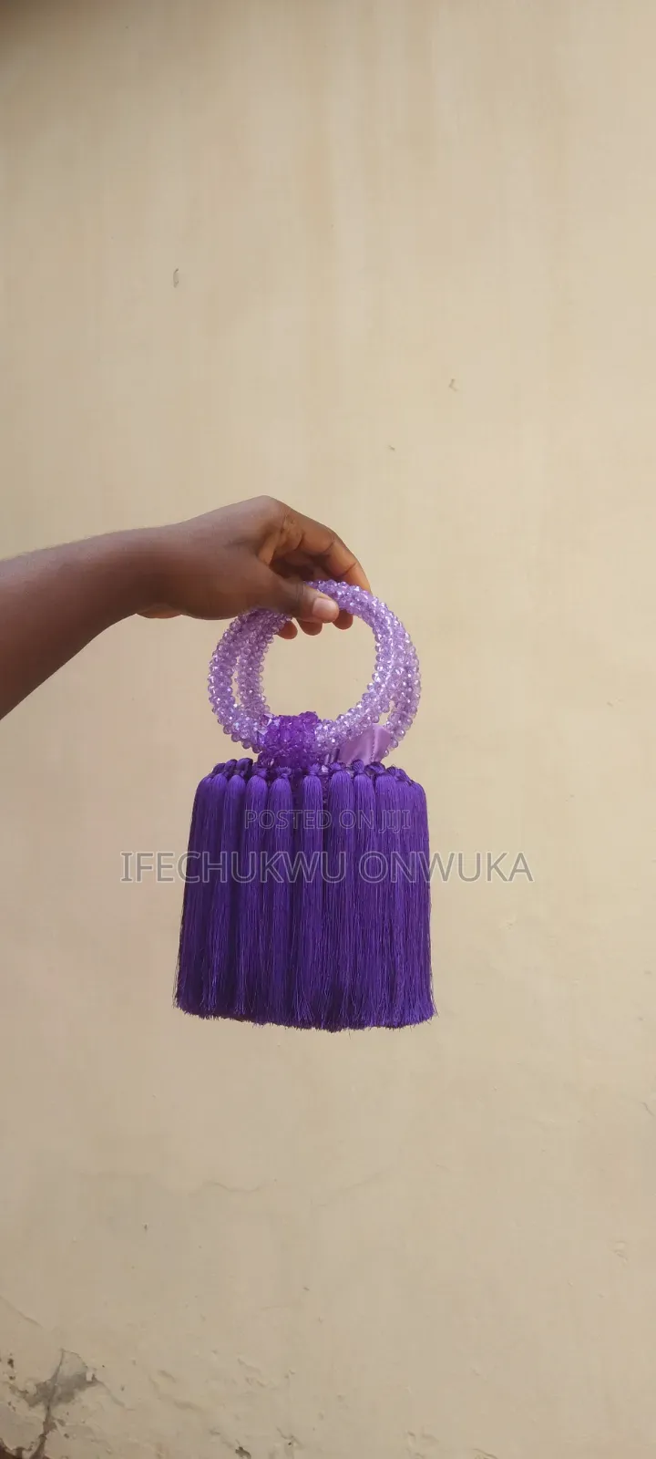 Tassel Bead Bag