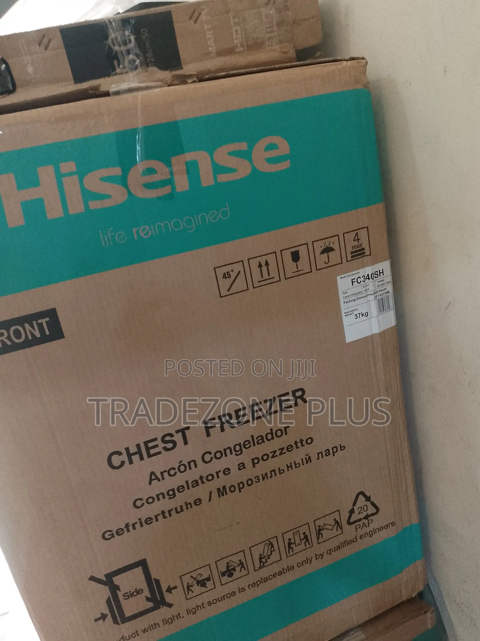 FC340SH Hisense Freezer – Dependable Freezing Solution for Every Home