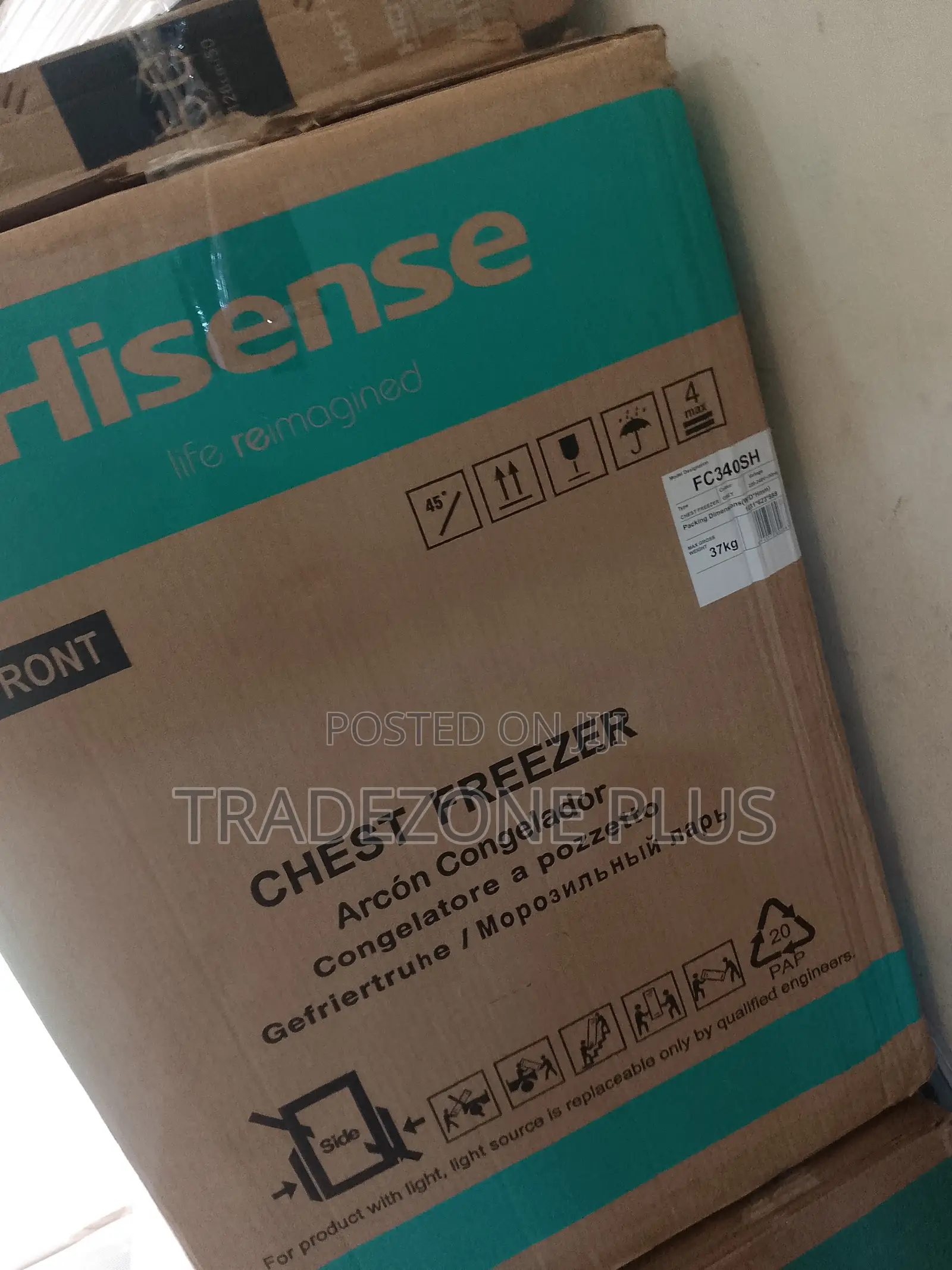 FC340SH Hisense Freezer – Dependable Freezing Solution for Every Home