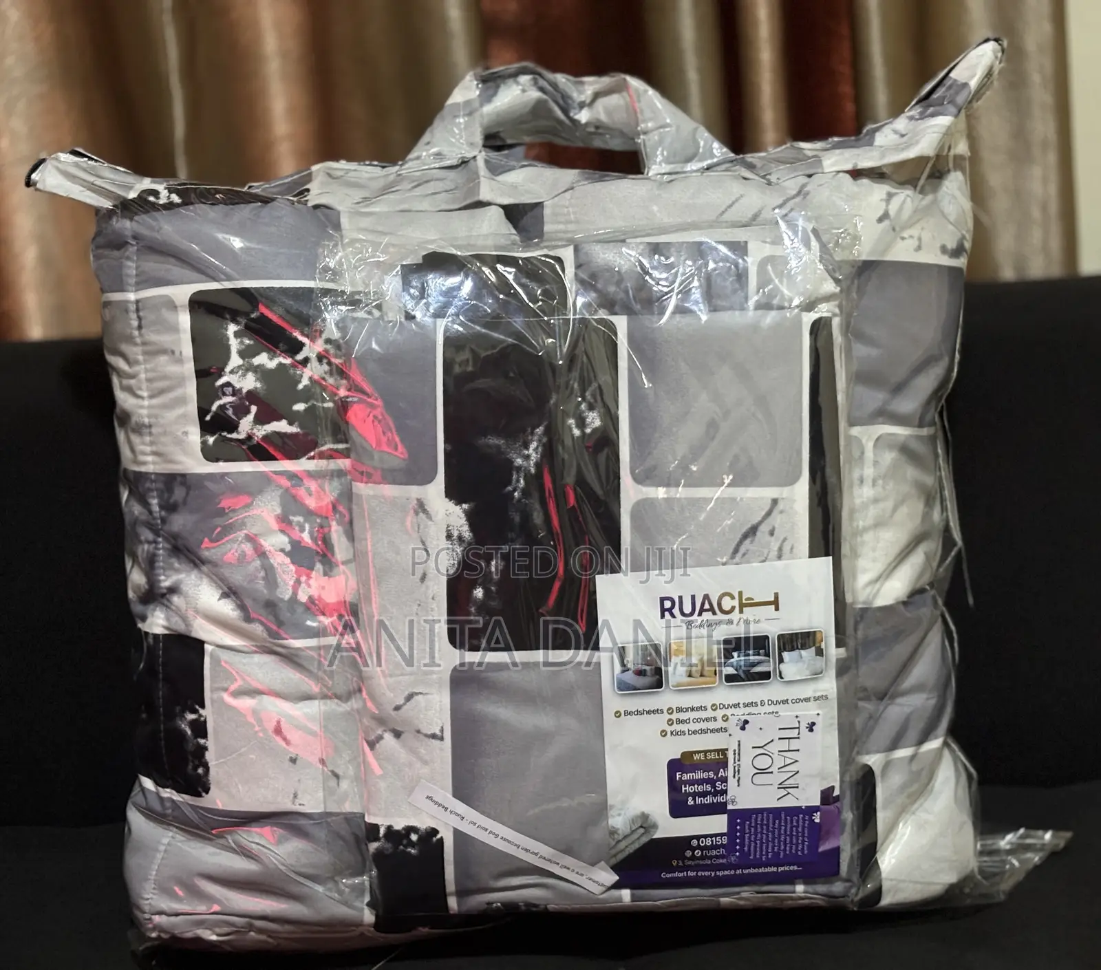 Bedsheets, Duvet Sets, Pillows, and Blankets