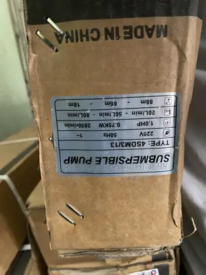 Submersible Water Pump