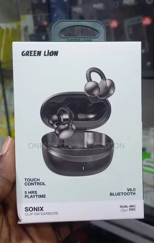 Green Lion Sonix Clip-on Earbuds ENC