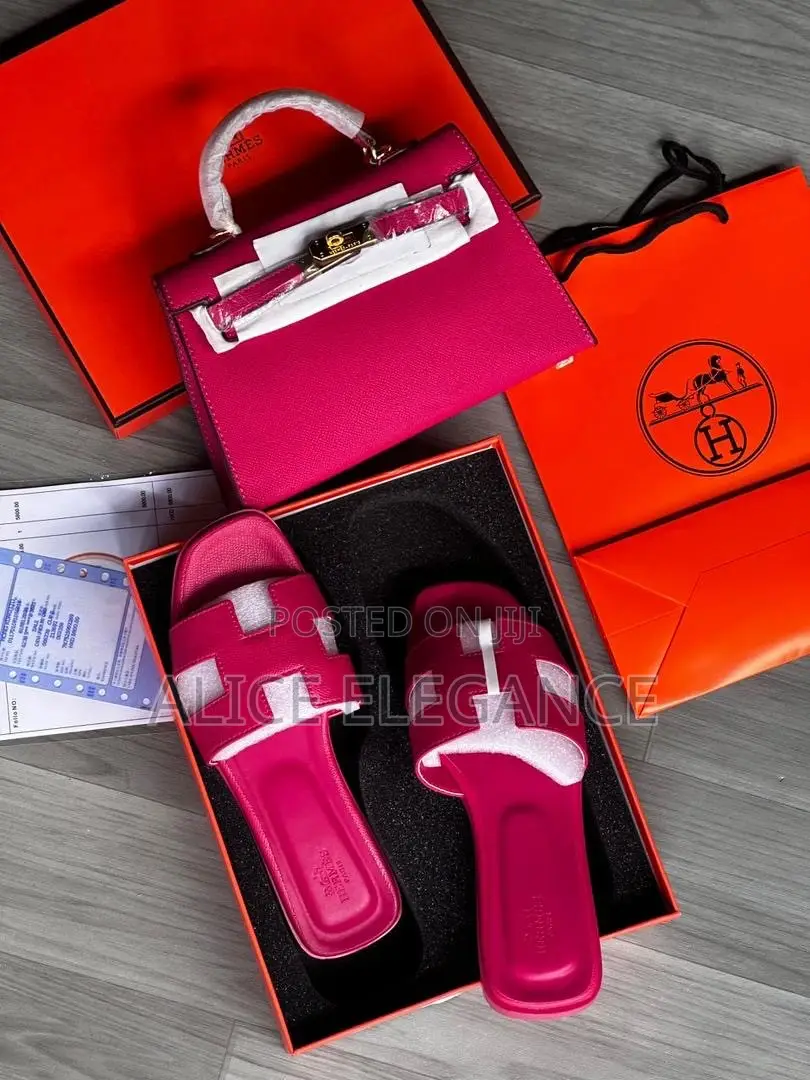Hermes Combo Bag and Slippers