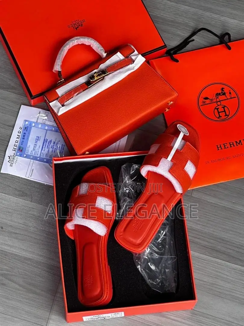 Hermes Combo Bag and Slippers