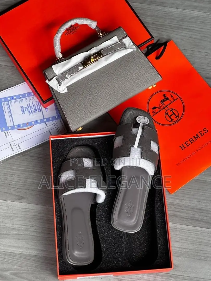 Hermes Combo Bag and Slippers