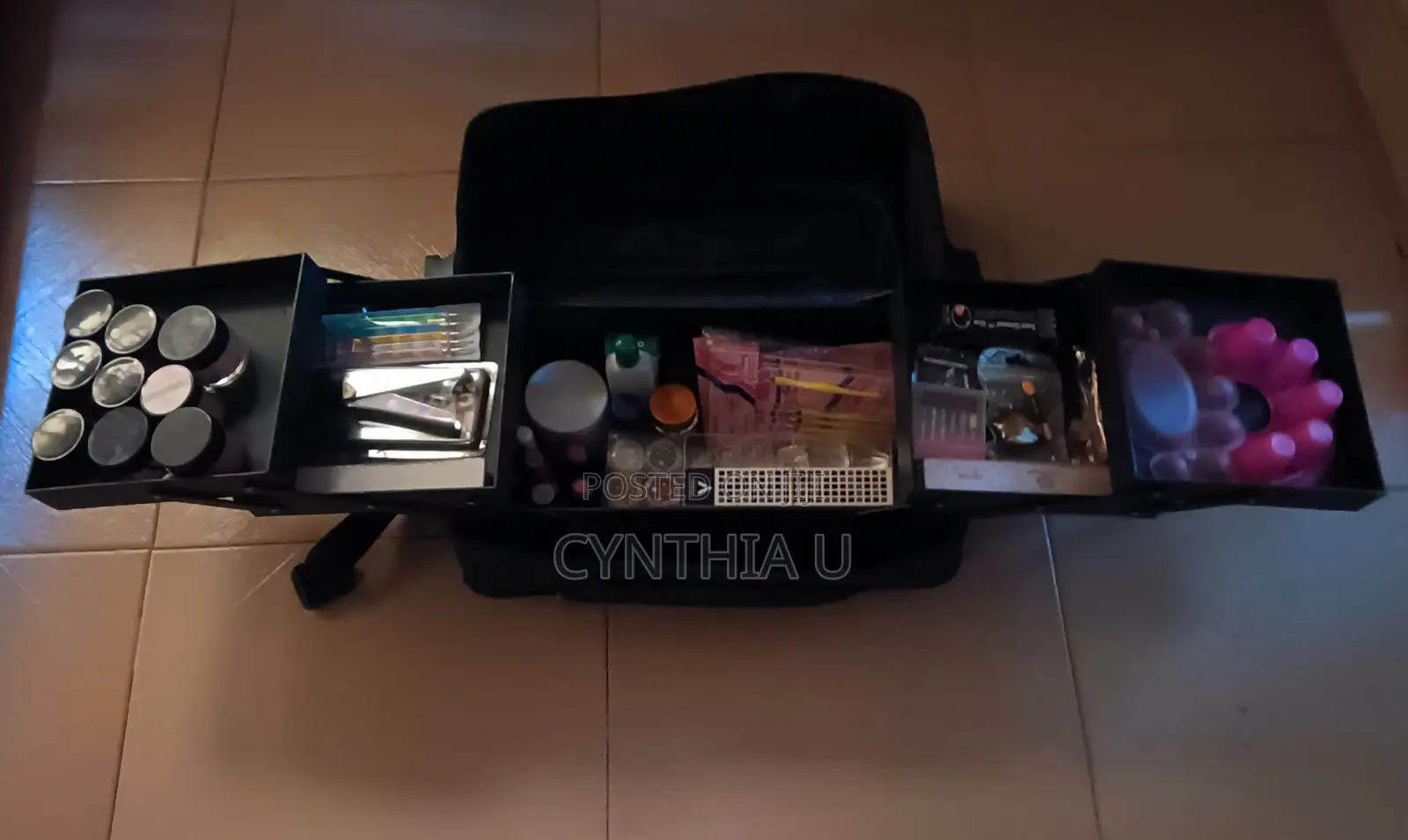 Nail/Makeup Kit Bag