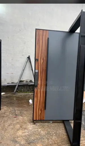Pivot Door With Smart Lock 4 by 7ft