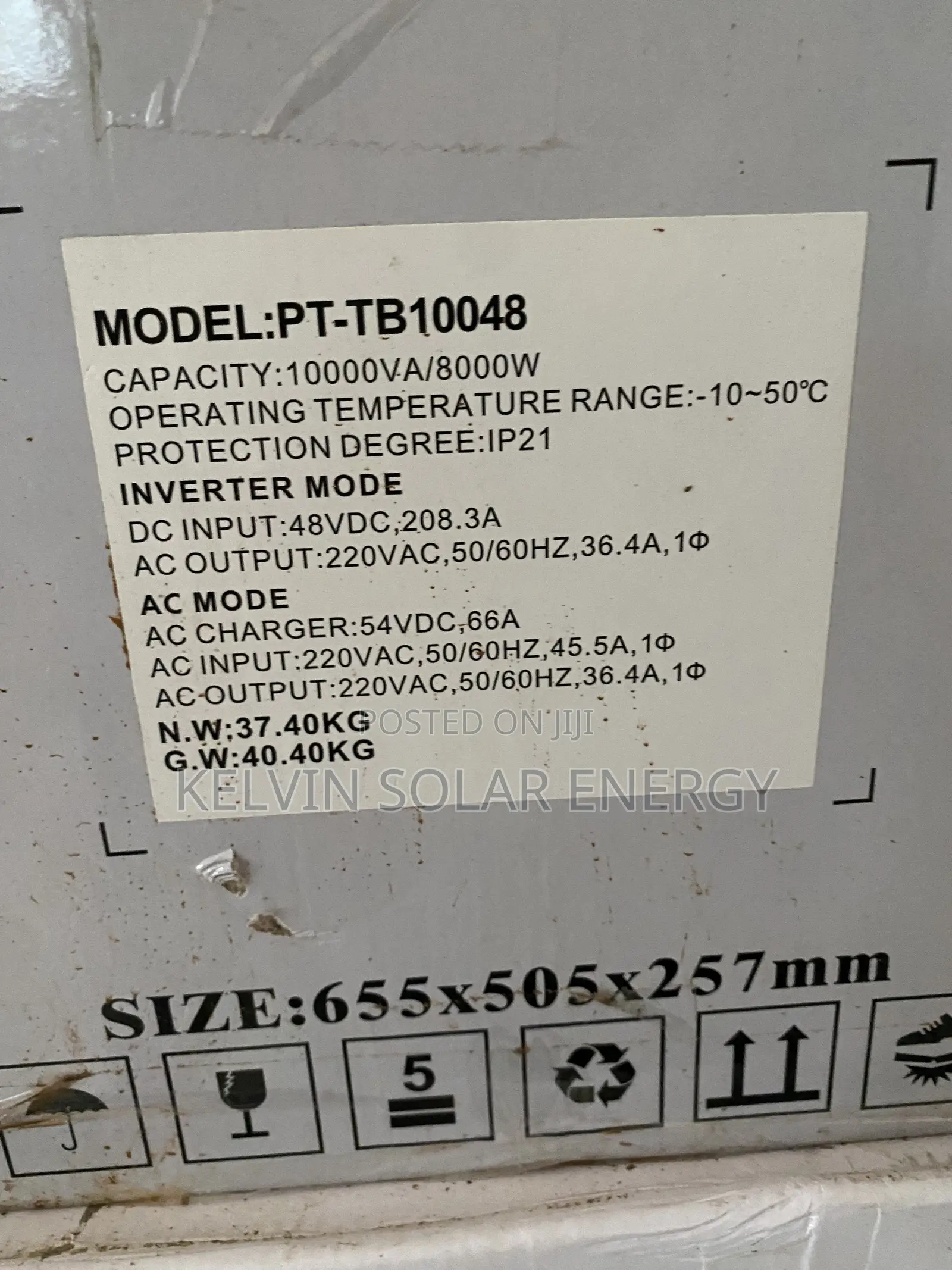 8kva Sunfit Solar Lnverter